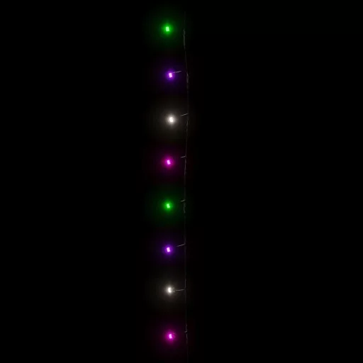 Színes pasztell fényű PVC LED-szalag 2000 LED-del 200 m