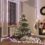 Színes pasztell fényű fürtös PVC LED-szalag 2000 LED-del