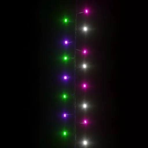 Színes pasztell fényű kompakt PVC LED-szalag 2000 LED-del 20 m