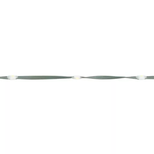 Kúp alakú karácsonyfa 1400 hideg fehér LED-del 160 x 500 cm