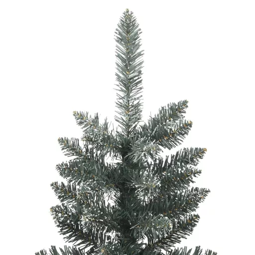 Zöld PVC vékony műkarácsonyfa állvánnyal 120 cm