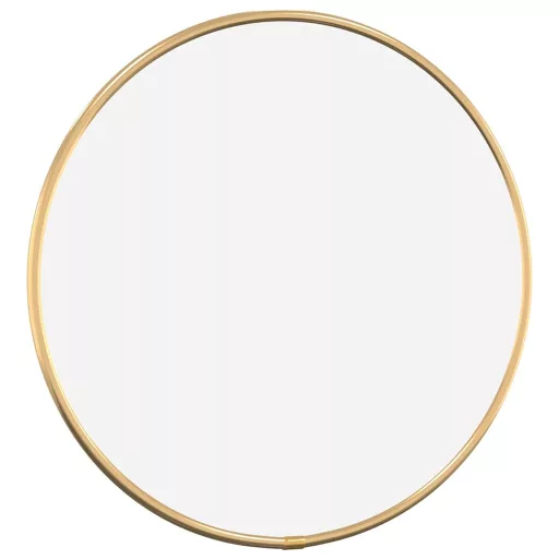 Arany falitükör Ø 30 cm Kerek