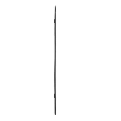 Fekete falitükör 80x35 cm