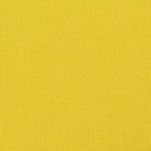 Világossárga szövet lábzsámoly 70x55x41 cm