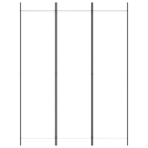 Fehér 3 paneles szövetparaván 300x180 cm