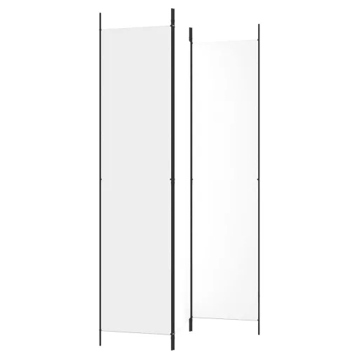 Fehér 3 paneles szövetparaván 150x220 cm