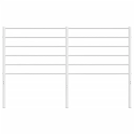 Fehér fém csere fejtámla 120 cm
