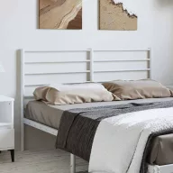 Fehér fém csere fejtámla 135 cm
