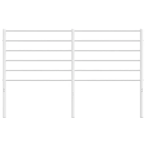 Fehér fém csere fejtámla 135 cm