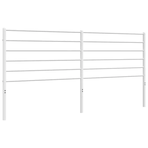 Fehér fém csere fejtámla 200 cm