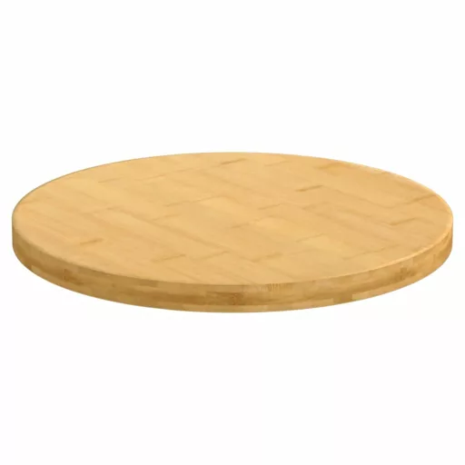 Bambusz asztallap Ø40 x 2,5 cm