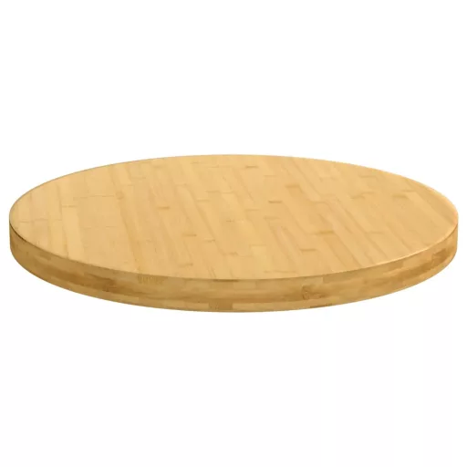 Bambusz asztallap Ø70 x 4 cm