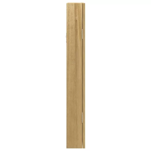 Falra szerelhető tükrös ékszerszekrény 30x8,5x67 cm