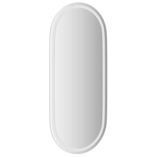 Ovális LED-es fürdőszobai tükör 100 x 45 cm