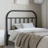 Fekete fém csere fejtámla 107 cm