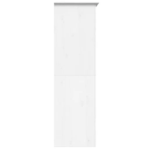 BODO fehér tömör fenyőfa ruhásszekrény 99x53,5x173 cm