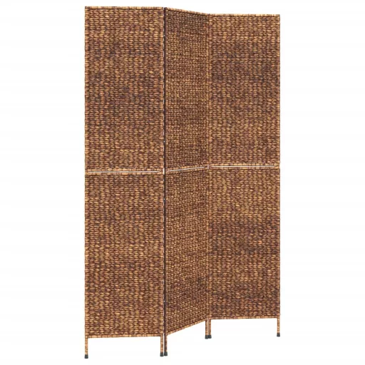 Barna 3 paneles vízijácint térelválasztó 122x180 cm