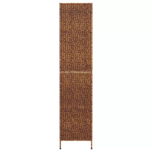 Barna 3 paneles vízijácint térelválasztó 122x180 cm