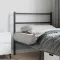 Fekete fém csere fejtámla 100 cm
