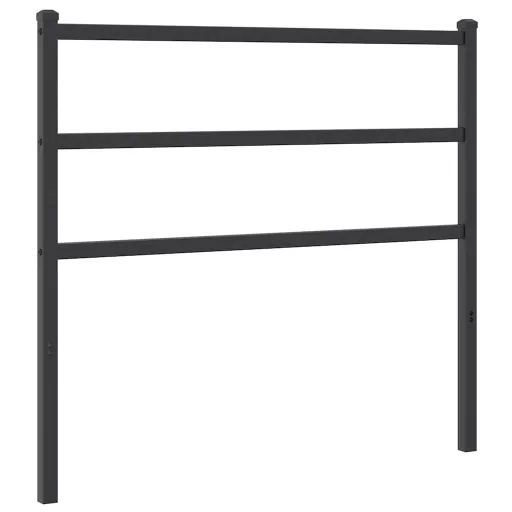 Fekete fém csere fejtámla 100 cm