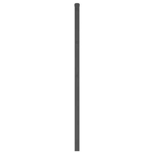 Fekete fém csere fejtámla 200 cm