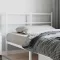Fehér fém csere fejtámla 120 cm