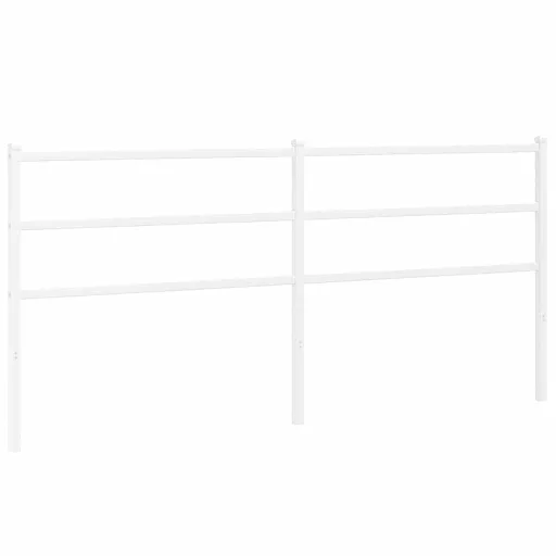 Fehér fém csere fejtámla 200 cm