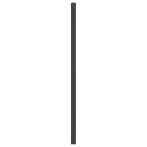 Fekete fém csere fejtámla 180 cm