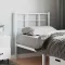 Fehér fém csere fejtámla 75 cm