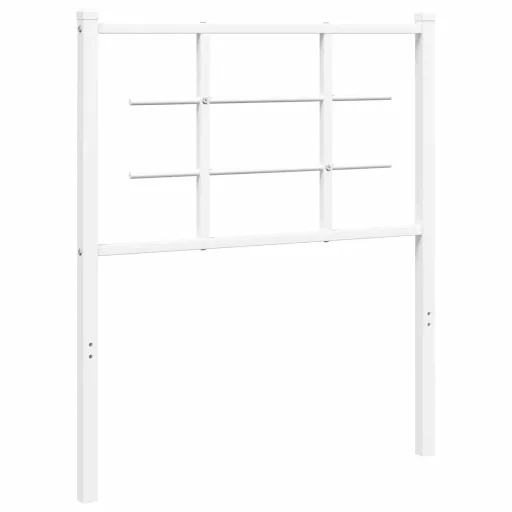 Fehér fém csere fejtámla 75 cm