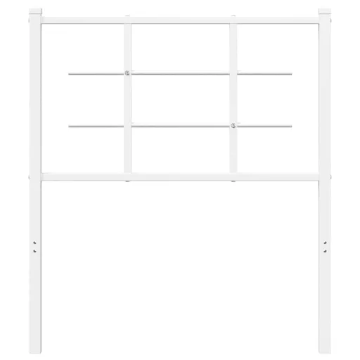Fehér fém csere fejtámla 75 cm