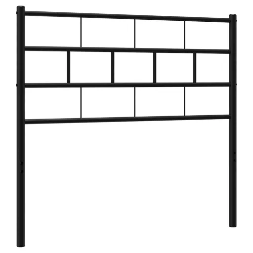 Fekete fém csere fejtámla 75 cm