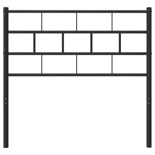 Fekete fém csere fejtámla 75 cm
