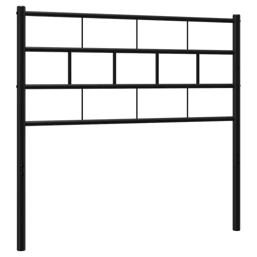 Fekete fém csere fejtámla 100 cm