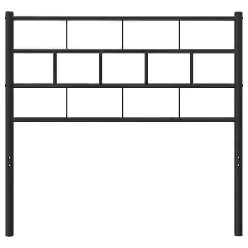 Fekete fém csere fejtámla 100 cm