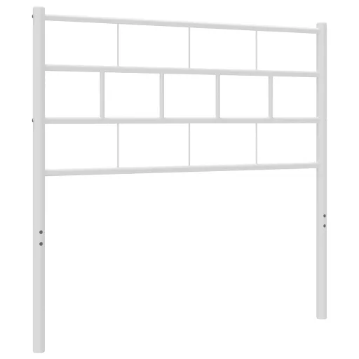 Fehér fém csere fejtámla 75 cm