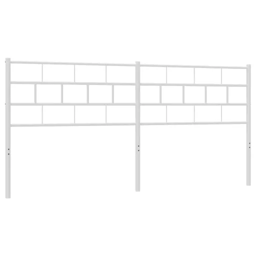 Fehér fém csere fejtámla 193 cm