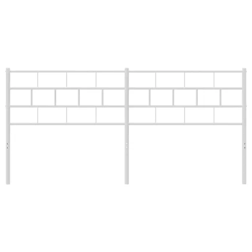 Fehér fém csere fejtámla 193 cm