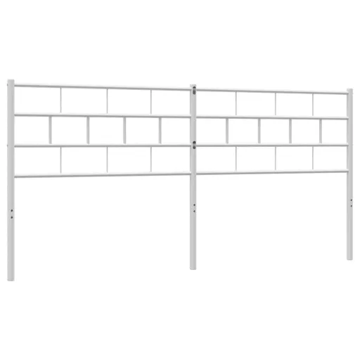 Fehér fém csere fejtámla 193 cm