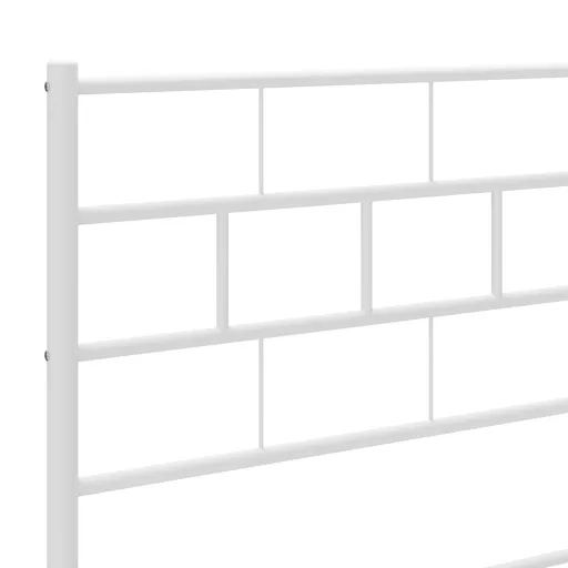 Fehér fém csere fejtámla 193 cm