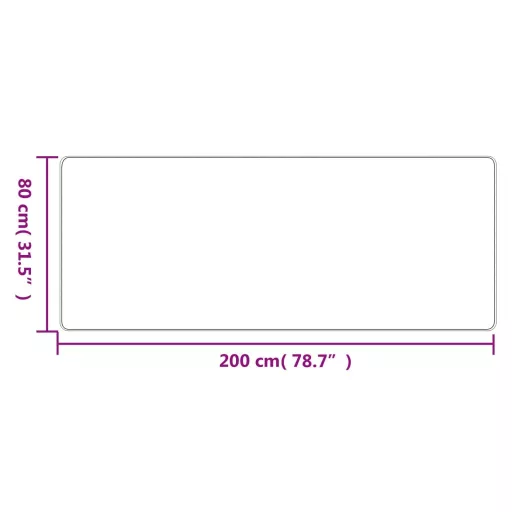 Homokszínű szizálhatású futószőnyeg 80 x 200 cm