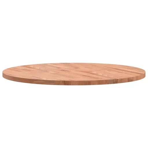 Tömör bükkfa kerek asztallap Ø80 x 2,5 cm