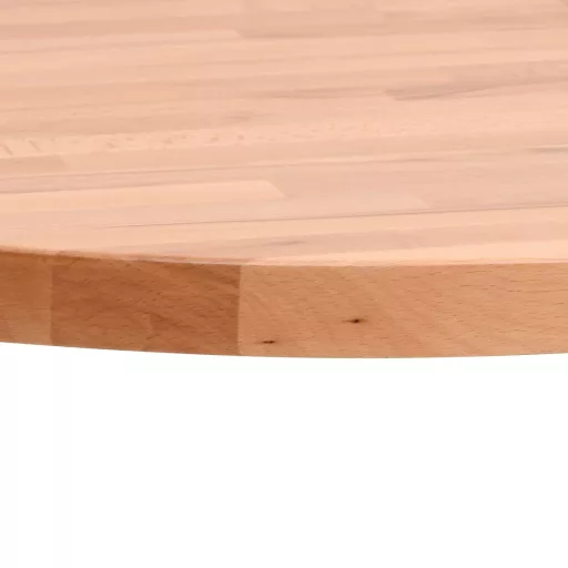 Tömör bükkfa kerek asztallap Ø40 x 4 cm