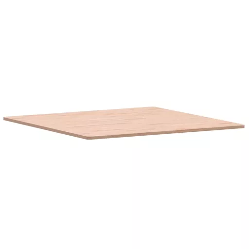 Tömör bükkfa négyzet alakú asztallap 90 x 90 x 1,5 cm