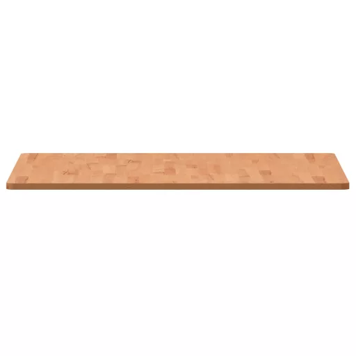 Tömör bükkfa négyzet alakú asztallap 80 x 80 x 1,5 cm