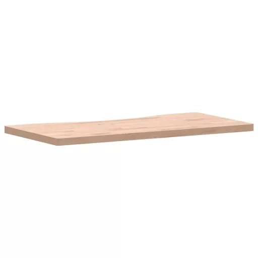 Tömör bükkfa íróasztallap 80 x (36-40) x 2,5 cm