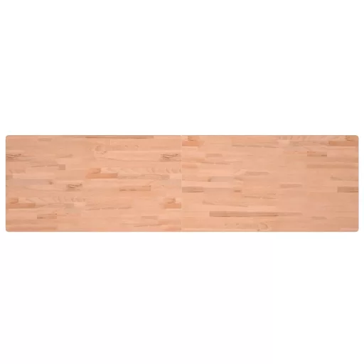 Tömör bükkfa íróasztallap 200 x 55 x 2,5 cm