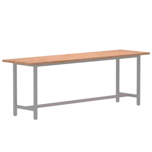 Tömör bükkfa íróasztallap 200 x 55 x 2,5 cm