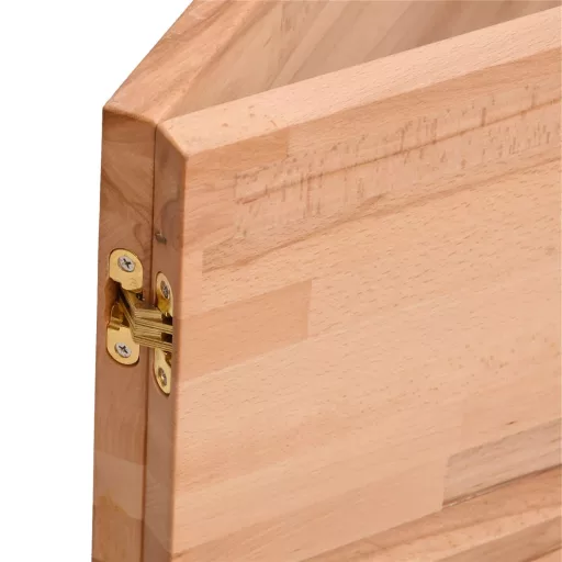 Tömör bükkfa íróasztallap 200 x 55 x 2,5 cm