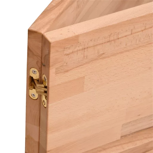 Tömör bükkfa íróasztallap 220 x 55 x 2,5 cm